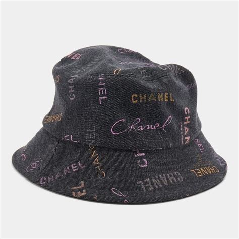 chanel bucket har|chanel bucket hat denim.